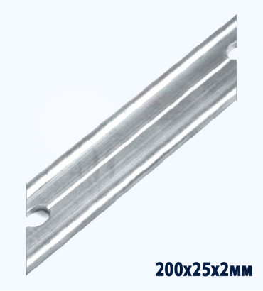 РОКС басып тұратын алюминий тақтайша 2000х25х2 