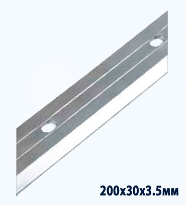 РОСК шеткі алюминий тақтайша 2000х30х3.5 мм