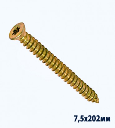 Бетон бойынша 7.5*202 монтаждау бұрандалы шегесі