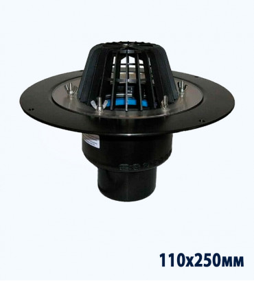 Wigar Pro 110, 250 мм жылытылмаған шатыр шұңқыры